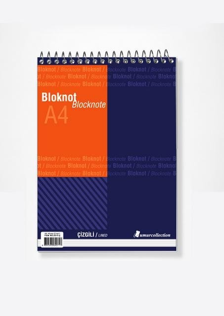 UC BLOKNOT A4 SPR. 40YP ÇİZ. 2014