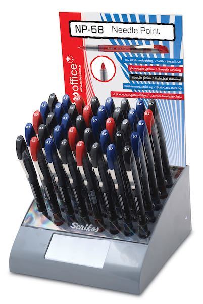 SCRIKSS ROLLER KALEM 0.5MM 40 LI NP-68
