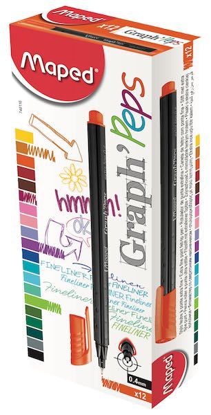 MAPED FINELINER KALEM TURUNCU 749116