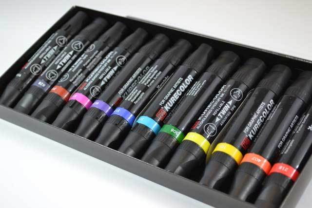 ZIG KURECOLOR TWIN KC-1100/12B8 COOL GRAY COLORS