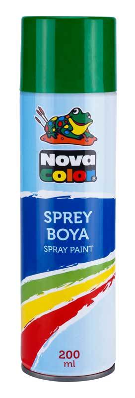 NOVA COLOR SPREY BOYA 200 ML YEŞİL NC-803
