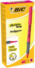 BIC FOSFORLU K. BRITE LINER GRIP 12Lİ PEMBE 811934
