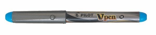 PILOT DOLMAKALEM V PEN SILVER AÇIK MAVİ SVP-4M