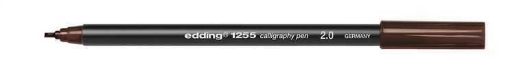 EDDING KALİGRAFİ KALEMİ E-1255 2 MM KOYU KAHVE