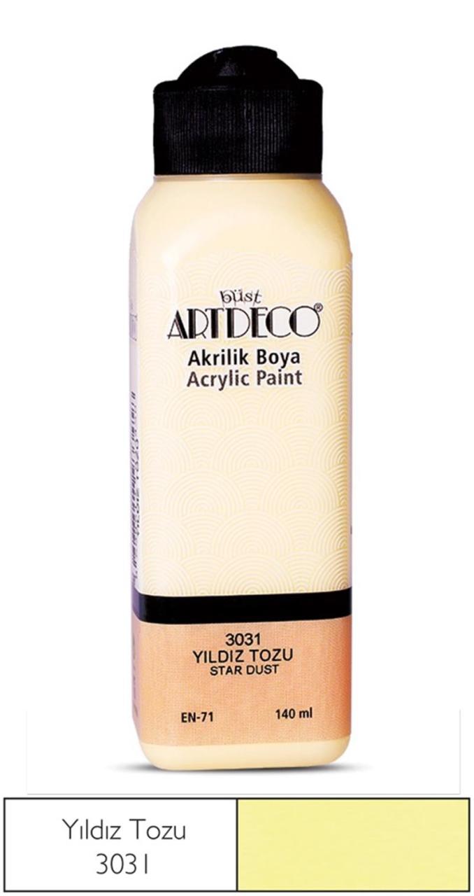 ARTDECO AKRİLİK BOYA 140ML YILDIZ Y-070R-3031