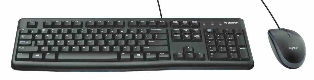 LOGITECH KLAVYE+MOUSE KABLOLU MK120 USB 920-002560