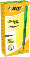 BIC FOSFORLU K. BRITE LINER GRIP 12Lİ YEŞİL 811932
