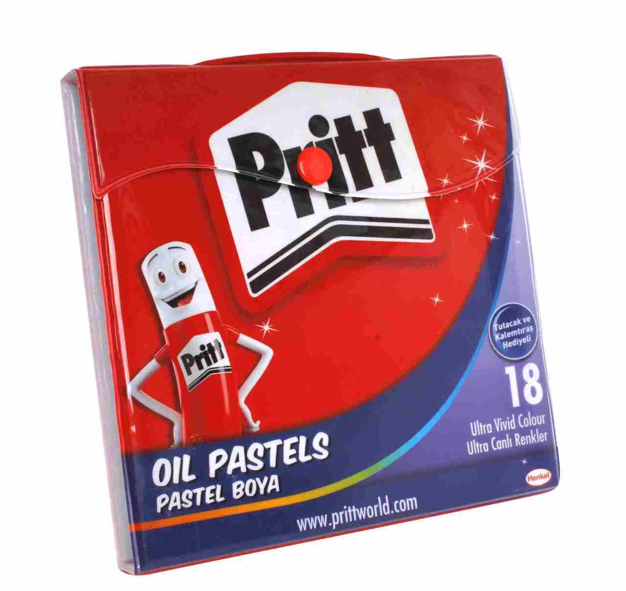 PRITT PASTEL BOYA ÇANTALI 18 Lİ 1048063