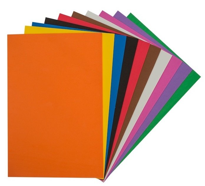 KRAF KIDS EVA 20x30 2 MM KARIŞIK RENK 10 LU KK05