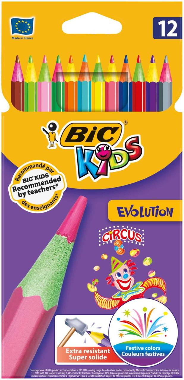 BIC KURUBOYA EVOLUTION CIRCUS 12 Lİ 895789