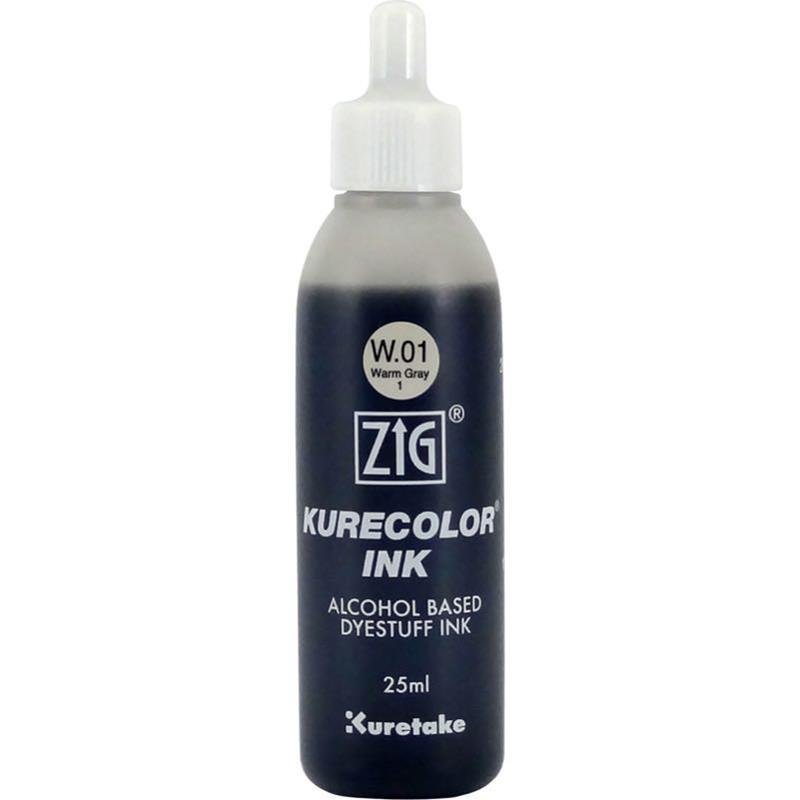 ZIG KURECOLOR MÜREKKEP KCR-25 W01 WARM GRAY 1