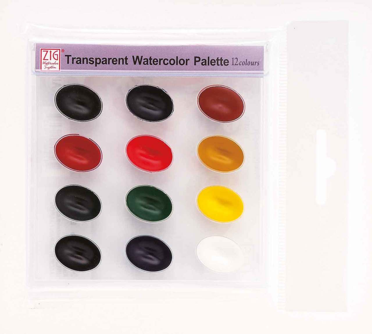 ZIG SULUBOYA PIGMENT PALLETTE WSKG301-2 12 RENK