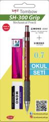 TOMBOW OKUL SETİ SH-300 GRİP 0,7 BORDO