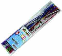 NOVA COLOR ŞÖNİL 30 CM METALİK 25 Lİ POŞET NC-283