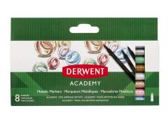 DERWENT ACADEMY METALİK MARKER KALEM- 8'Lİ 98212
