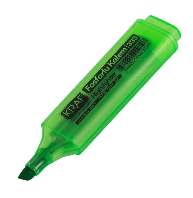 KRAF FOSFORLU KALEM 333 YEŞİL