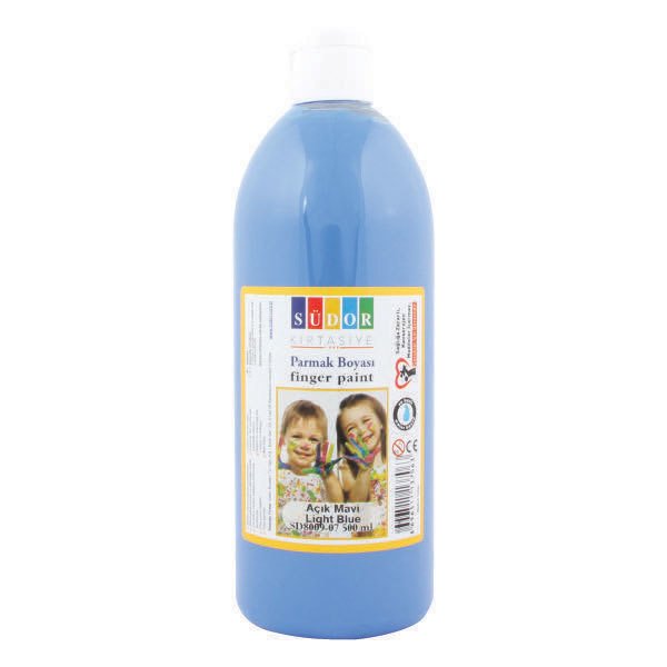 SÜDOR PARMAK BOYASI 500 ML A.MAVİ SD8009-07
