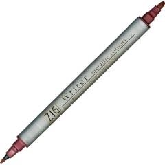 ZIG DAVETİYE KALEMİ METALİK MS-8000 126 RED