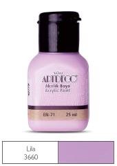 ARTDECO AHŞAP BOYA LİLA 25 ML Y-070A-3660