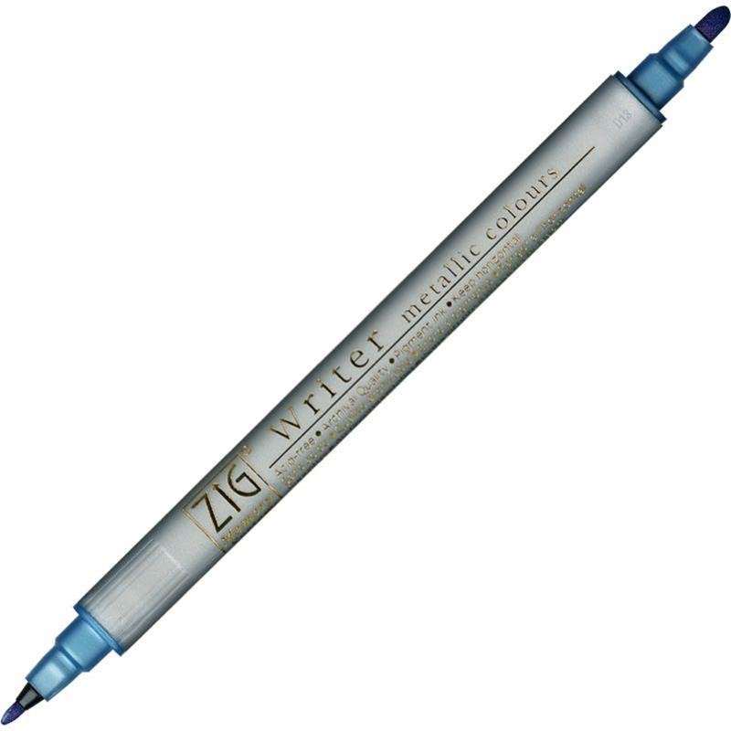 ZIG DAVETİYE KALEMİ METALİK MS-8000 125 BLUE