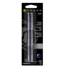 CROSS DOLMAKALEM KARTUŞU MAVİ 6 LI 8920D