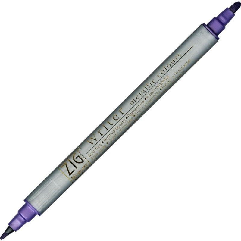 ZIG DAVETİYE KALEMİ METALİK MS-8000 124 VIOLET