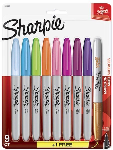 SHARPIE PERMANENT SET FINE 8+1 KARIŞIK 1937229