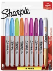 SHARPIE PERMANENT SET FINE 8+1 KARIŞIK 1937229