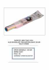 ALEX FON KARTONU 50x70 120 GR KRŞ 10 LU RULO 001
