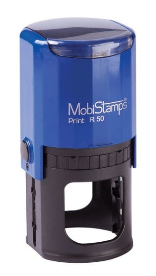 MOBİSTAMPS KAŞE YUVARLAK R-50