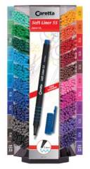 CARETTA SOFT LINER KALEM KARIŞIK 400LÜ CS-55/Y400D