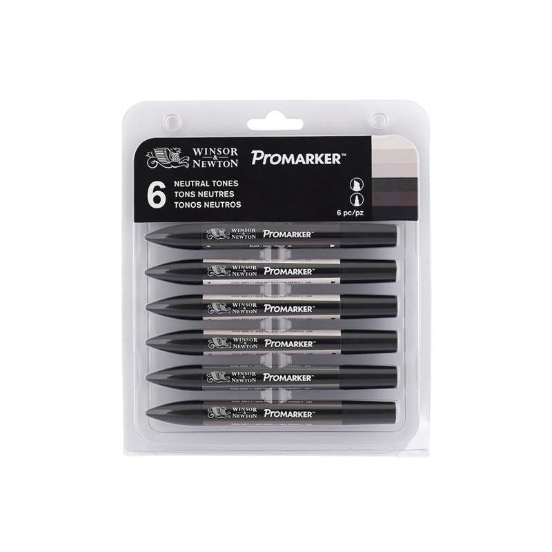W&N PROMARKER NEUTRAL TONES 6 LI 0290024