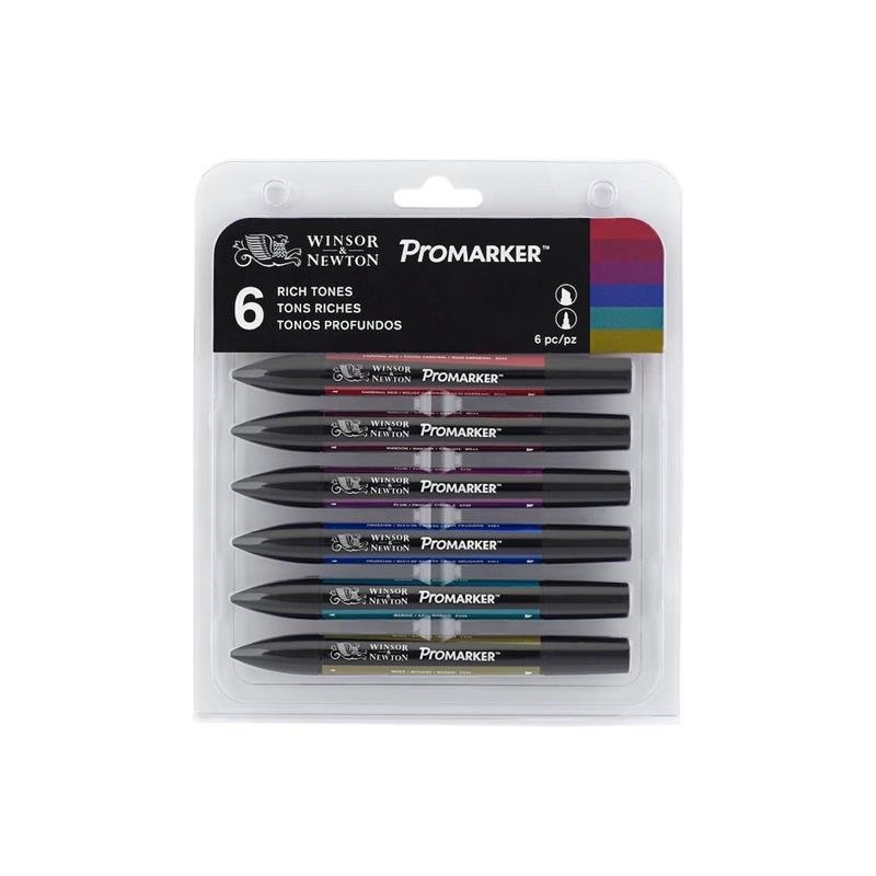 W&N PROMARKER RICH TONES 6 LI 0290026