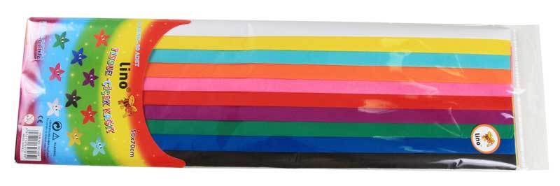 LİNO TISSUE ÇİÇEK KAĞIT 10RENK 20Lİ 50X70CM PC-001
