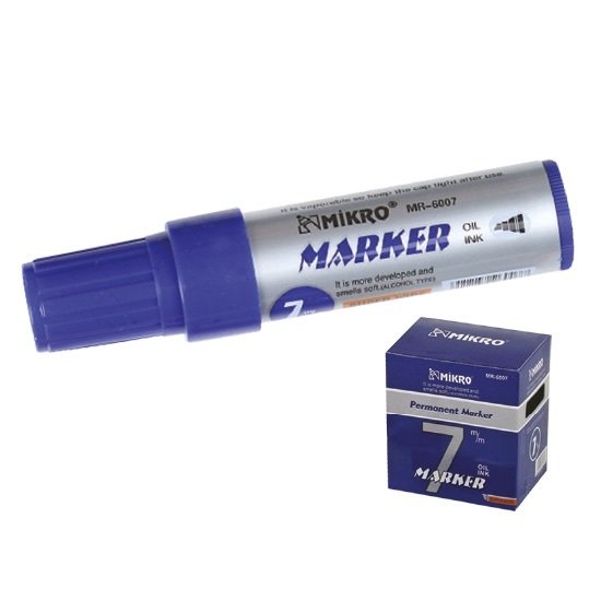MİKRO MARKER JUMBO 7MM MAVİ 6007