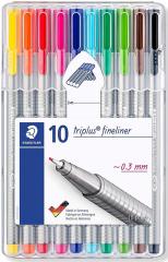 STAEDTLER FINELINER TRIPLUS 10LU 334 SB10