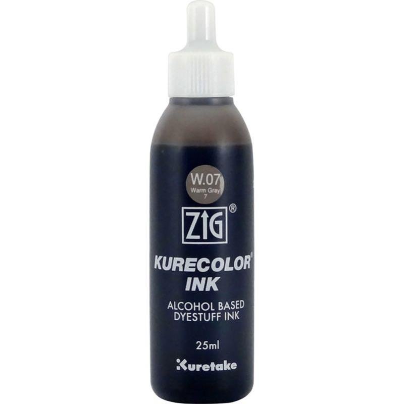 ZIG KURECOLOR MÜREKKEP KCR-25 W07 WARM GRAY 7