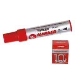 MİKRO MARKER JUMBO 10MM KIRMIZI 6010