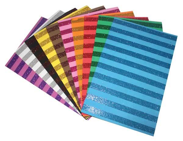 LİNO EVA 20X30 10 RENK 2MM SİMLİ ÇİZGİ DES.2801J-1