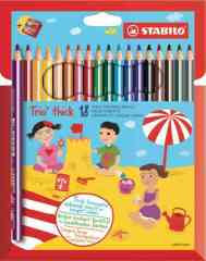STABILO KURUBOYA TRIO THİCK 18 Lİ K.TRAŞ 203/2-18