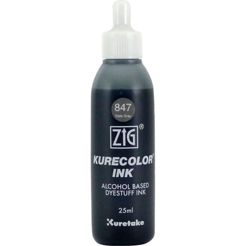 ZIG KURECOLOR MÜREKKEP KCR-25 847 SLATE GRAY