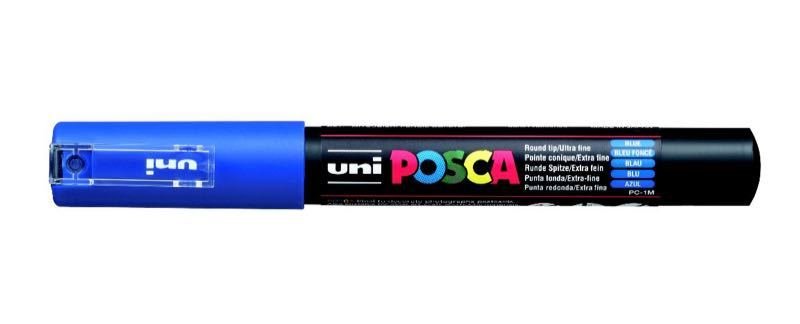 UNİ POSTER MARKÖRÜ POSCA PC-1M 0.7 MAVİ