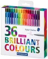 STAEDTLER FINELINER TRIPLUS 36LI 334 C36