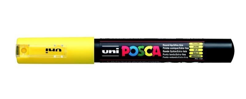 UNİ POSTER MARKÖRÜ POSCA PC-1M 0.7 SARI