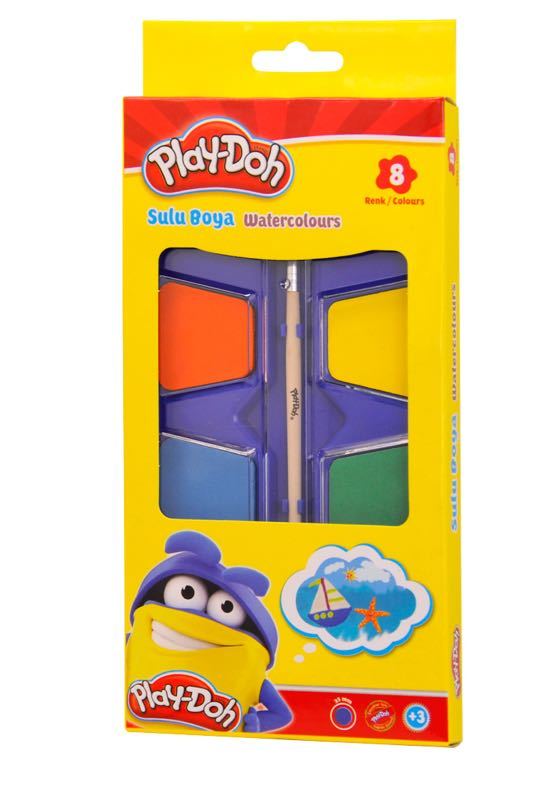PLAY-DOH SULUBOYA 8 RENK JUMBO 35MM PLAY-SU008