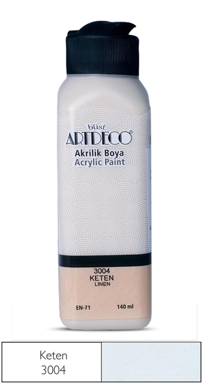 ARTDECO AKRİLİK BOYA 140 ML KETEN Y-070R-3004