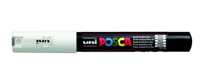 UNİ POSTER MARKÖRÜ POSCA PC-1M 0.7 BEYAZ