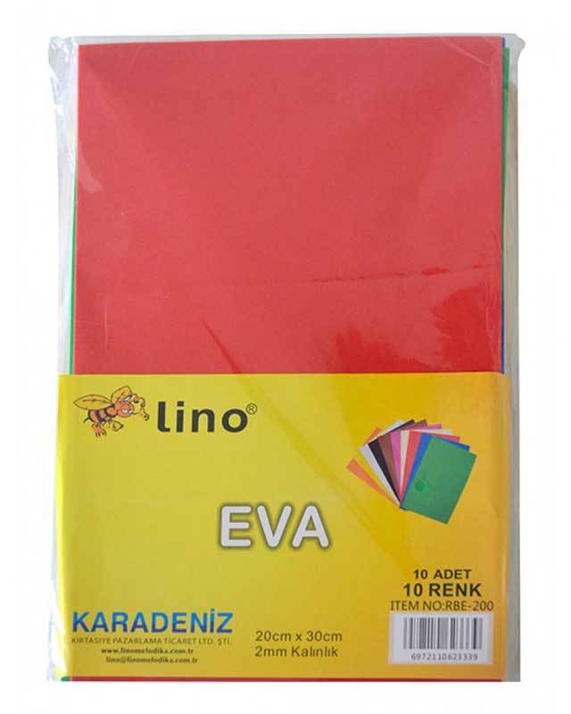 LİNO EVA 20X30 10 RENK 2MM RBE-200