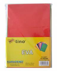 LİNO EVA 20X30 10 RENK 2MM RBE-200
