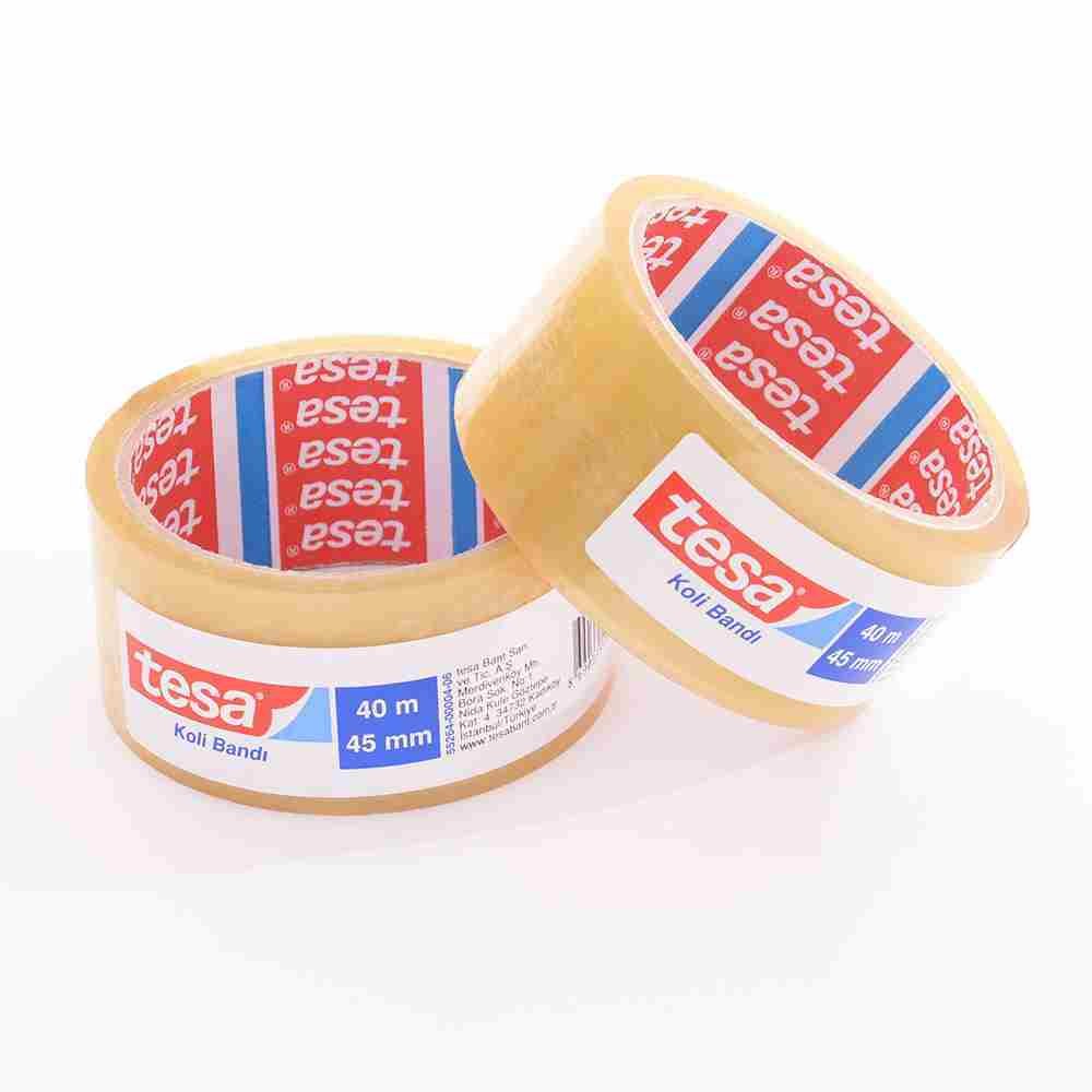 TESA KOLİ BANDI ŞEFFAF HOTMELT 45X40 TS04280